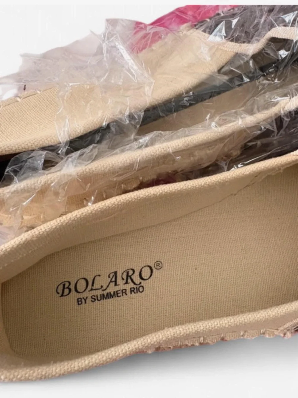 Bolaro Beige and Brown Women's Espadrille Flats - Neutral Casual Slip-Ons